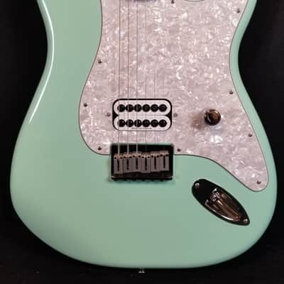 Fender Limited Edition Tom DeLonge Stratocaster, Rosewood FB, Surf Green, w/Bag image 3