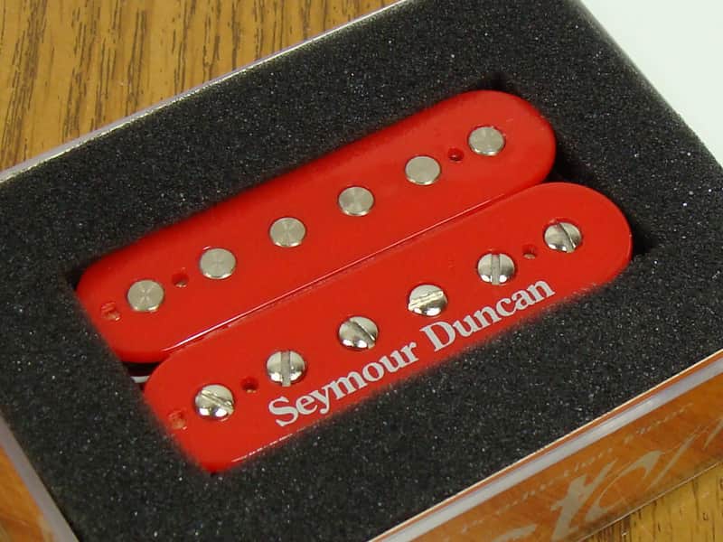 NEW USA Seymour Duncan SH-4 JB Model Humbucker PICKUP Bridge Guitar Red Custom image 1