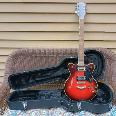 Gretsch G2655 Streamliner Center Block Jr. Double-Cut with V-Stoptail, BT-3S Pickups 2024 - Present - Claret Burst image 1