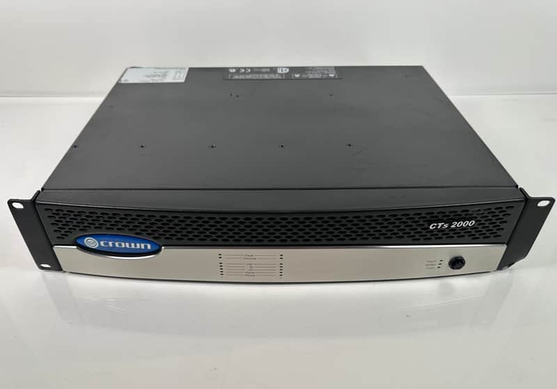 (220v) Crown CTS 2000 Professional Commercial Power Amplifier image 1