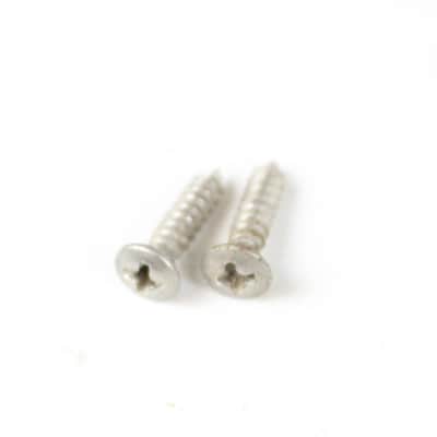 1978 Vintage Fender Stratocaster Input Jack Plate Cup Chrome STRAT USA 1970s image 5