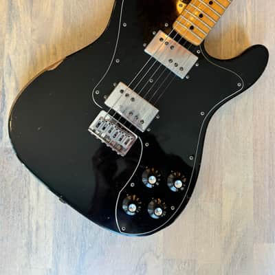 Fender Telecaster Deluxe 1973 - Black image 2