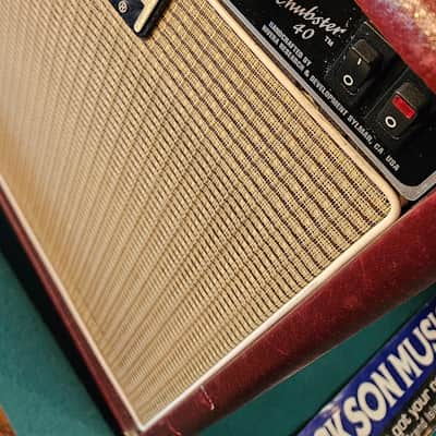 Rivera Chubster 40 40-Watt 1x12" Guitar Combo 2010s - Burgundy image 3