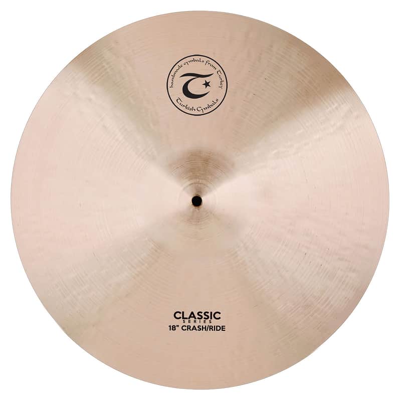 Turkish Cymbals 18" Classic Crash / Ride Cymbal C-CR18 image 1