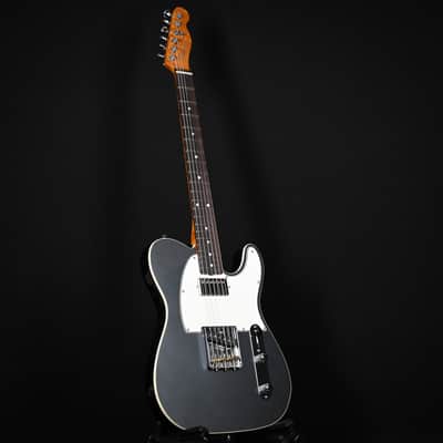 Fender Custom Shop American Custom Telecaster NOS- Aged Charcoal Frost Metallic/ Aged Black Back & Sides 2023 (XN16552) image 13