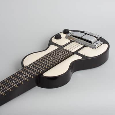 Rickenbacker Model B-6 Lap Steel Electric Guitar, c. 1948, period chipboard case. image 7