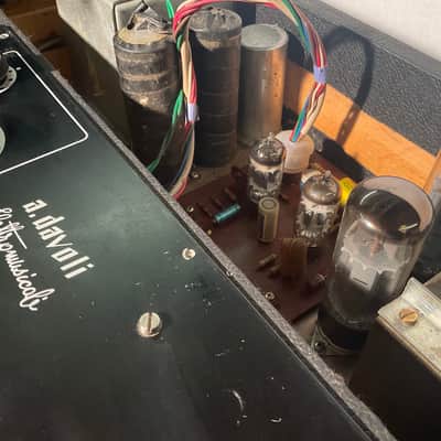 DAVOLI KRUNDAL MIXER ECHO TUBE VINTAGE image 14