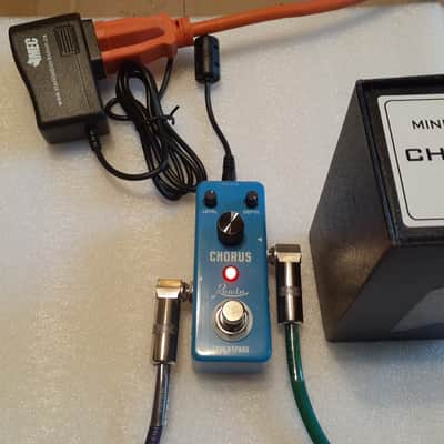 Rowin LEF-304 Analog Chorus uses rare MN3007 CHIP/BBD Guitar Effect Mini Pedal MINT image 2