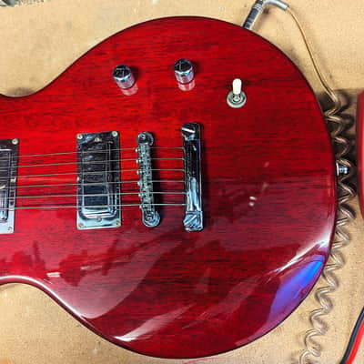 1996 Hamer Slammer Series Eclipse - Cherry With Hard Case image 14