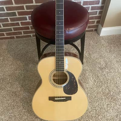 Zager ZAD50 OM 2022 - Natural with Zager hard case, capo and tuner. image 1