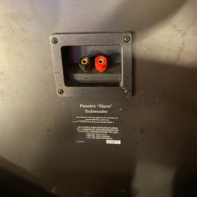 Cambridge Soundworks PSW1 Powered Master/Slave Subs image 3