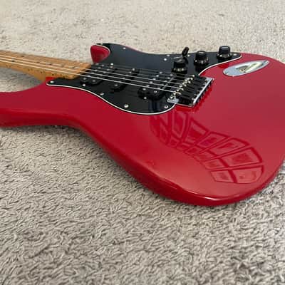 Fender Standard Stratocaster 1994 MIM HSH Torino Red Vintage Modified Guitar image 4