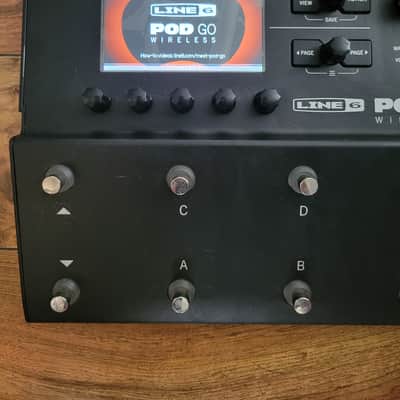 Line 6 POD GO Wireless Multi-Effect and Amp Modeler 2021 - Present - Black image 3