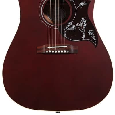 Gibson Acoustic Hummingbird Special Acoustic-electric Guitar - Wine Red image 2
