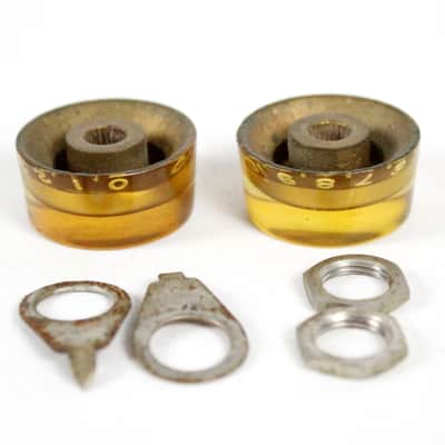 1974 Vintage Gibson Les Paul/L6-S/SG/ES Original Gold Speed Knobs 1970s USA image 4