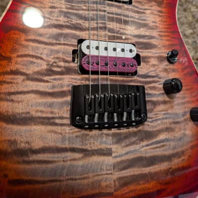 Schecter USA Custom Shop Sunset 24 6 w/HSC and BKP Unity Pickup Upgrade image 9
