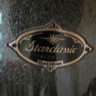 Tama Starclassic Birch Bubinga Drum Kit, Indigo Blue Sparkle Lacquer, Die-Cast Hoops , Pro Heads ! image 13
