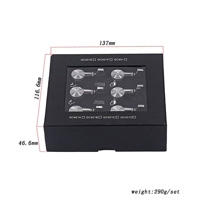 New 6R Guitar Tuning Pegs Auto Locking Tuners Key Machine Heads with Box Heavy Duty image 1