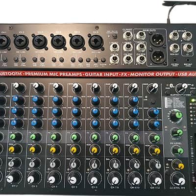 Harbinger LV14 14-Channel Mixer 2022 - Present - Black image 7