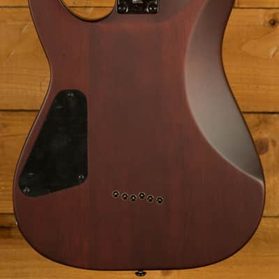 Schecter Omen-6 - Rosewood - Walnut Satin image 2
