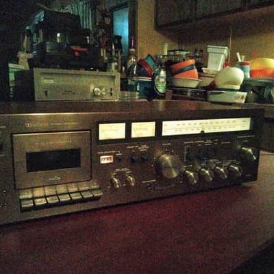 Panasonic  RA-6500 1978 Bronze look with wood body image 2