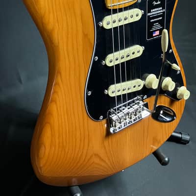 Fender American Professional II Stratocaster Electric Guitar Roasted Pine w/ OHSC image 5