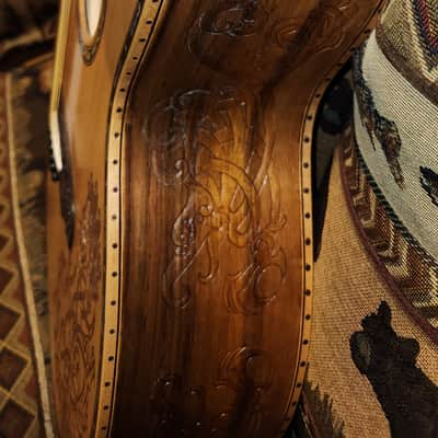 Blueberry Guitar Special Custom Grand Concert Rosewood Acoustic 6 String image 5
