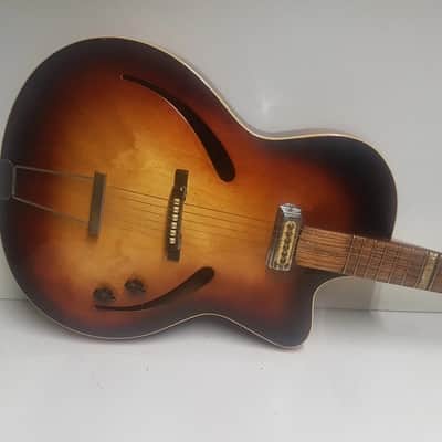 SUNBURST JAZZ GUITAR - made in GERMANY image 2
