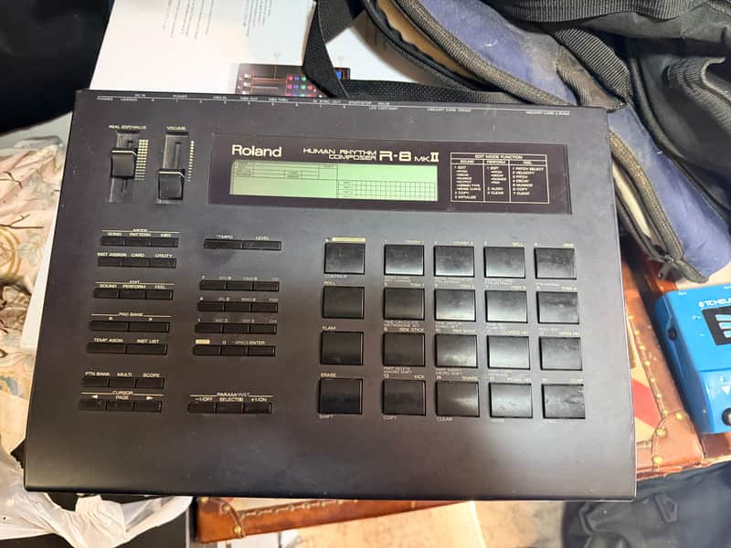 Roland R-8 MKII Human Rhythm Composer 1990s - Black image 1