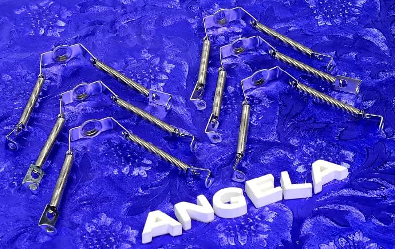 Six Spring Tube Keepers Retainer For EL84 6BQ5 Etc., #SPTKEL84 image 1