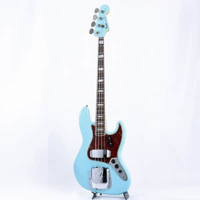Fender Custom Shop Limited Edition 1966 Jazz Bass Journeyman Relic (Aged Daphne Blue/Matching Head) image 2