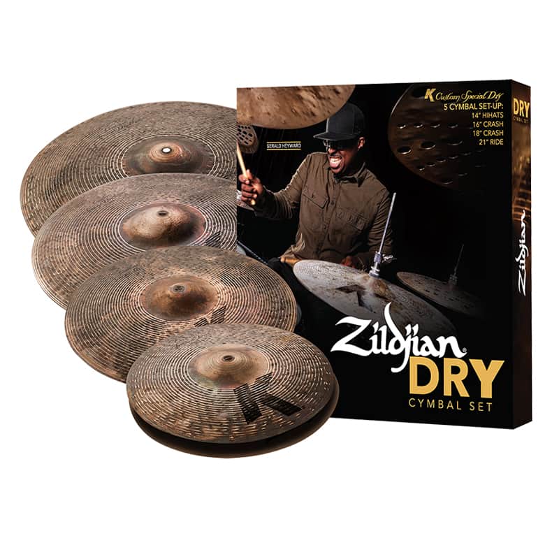Zildjian KCSP4681 K Custom Dry Cymbal Set image 1