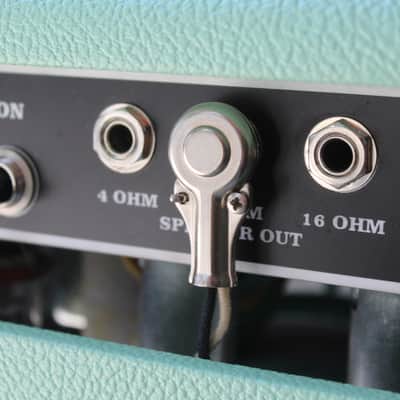 INCREDEBLE!!!!GVT Vibro Tone JR Handwired NOS Guitar amplifier blackface 1964 / Surf Green Vibro champ AA764 image 12