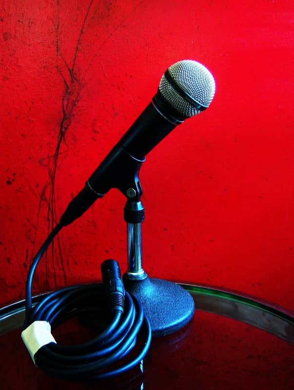 Vintage 1980's Beyer Dynamic M300N(C) cardioid dynamic Microphone Low Z w mic clip & cable West Germany Shure SM58 # 2 image 1