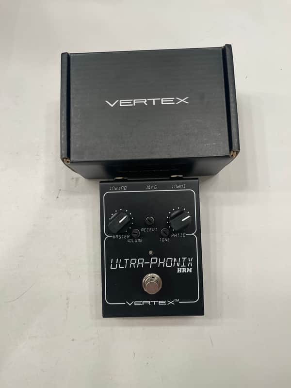 Vertex Effects Ultra Phonix HRM Overdrive Ultraphonix Guitar Effect Pedal + Box image 1