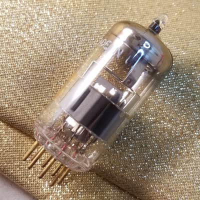 Amperex 6922 tNOS AT1000 TESTED Balanced! PI Vacuum Tube Gold Pins USA E88CC dual triode 1960-1969 image 10