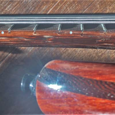 Tobias Signature 5 String Bass. 1990 Catalog Bass. Unique 1 of a Kind. Bubinga-Wenge image 18