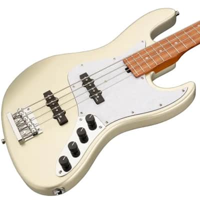 Sadowsky MetroExpress 21-Fret Vintage J/J Bass, Morado Fingerboard, 4-String - Solid Champagne Metallic High Polish image 1