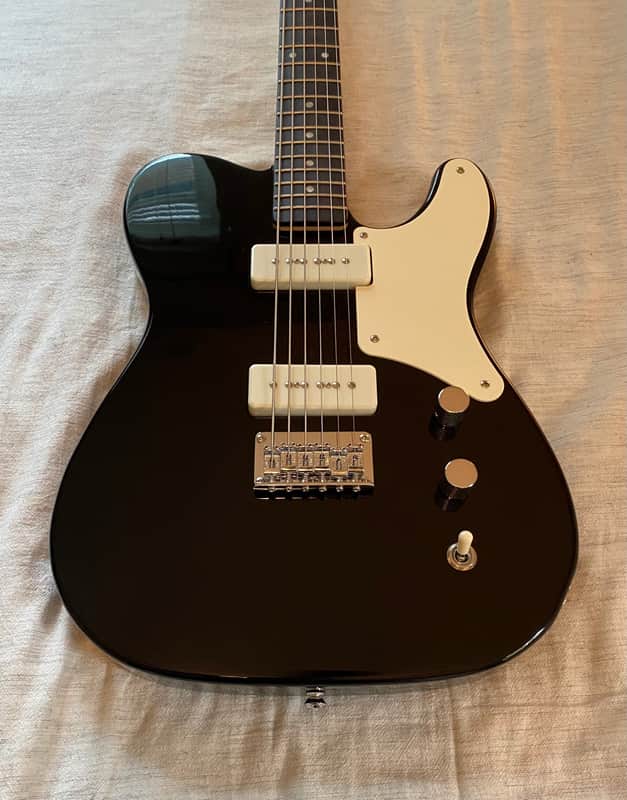 Squier Paranormal Baritone Cabronita Telecaster 2020 - Black image 1