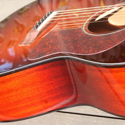 2009 Yairi "Gibson LG-3 style" G-1F Acoustic Guitar Sunburst+Original Hard Case and more image 14