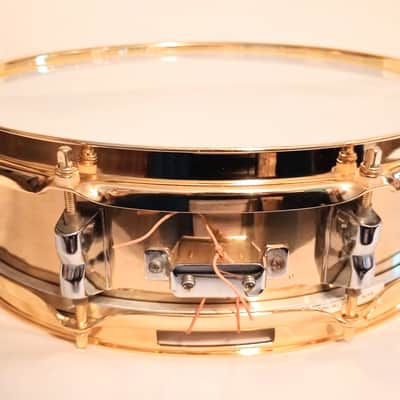 UNMARKED BRASS PICCOLO SNARE DRUM 13"/8L- FREE SHIP TO C-USA! image 15