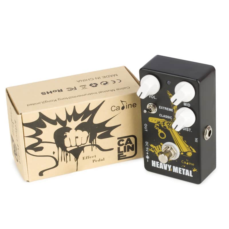 Caline CP-77 Bounty Hunter Heavy Metal Distortion Pedal, price included Import Duty to USA image 1