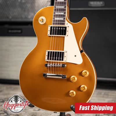 Gibson Les Paul Standard 50's Gold Top Electric Guitar - Gold with Hardshell Case image 1