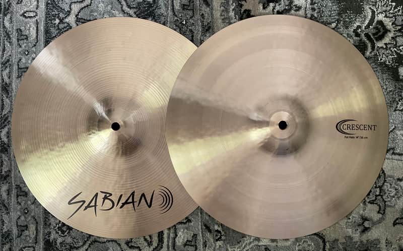 Sabian HH Crescent Stanton Moore Fat Hats 14” Pair