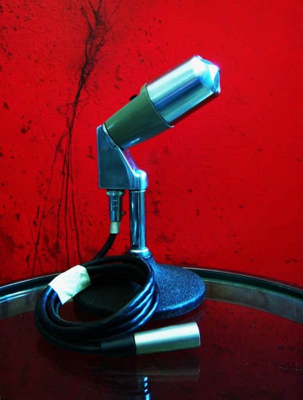 Vintage 1960's Electro-Voice 641 Omnidirectional Dynamic Microphone RARE Lo Z w cable 638 636 630 image 1