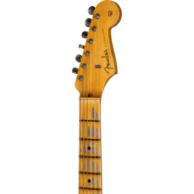 Fender Custom Shop 1956 Hardtail Strat Heavy Relic - Faded Blue Ice Metallic image 7