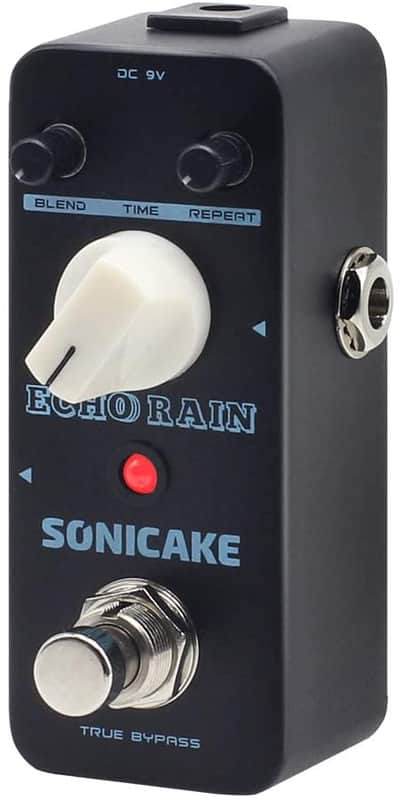 Echo Rain Digital Delay Guitar Effect Pedal True Analog Signal Path Clear Warm Feedback QSS image 1