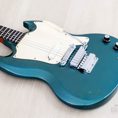 1967 Gibson SG Melody Maker I Vintage Guitar Pelham Blue w/ Case image 10