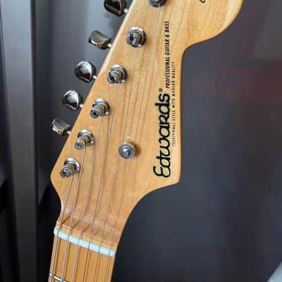 ESP Edwards Stratocaster - 2 Tone Sunburst Made in Japan image 4