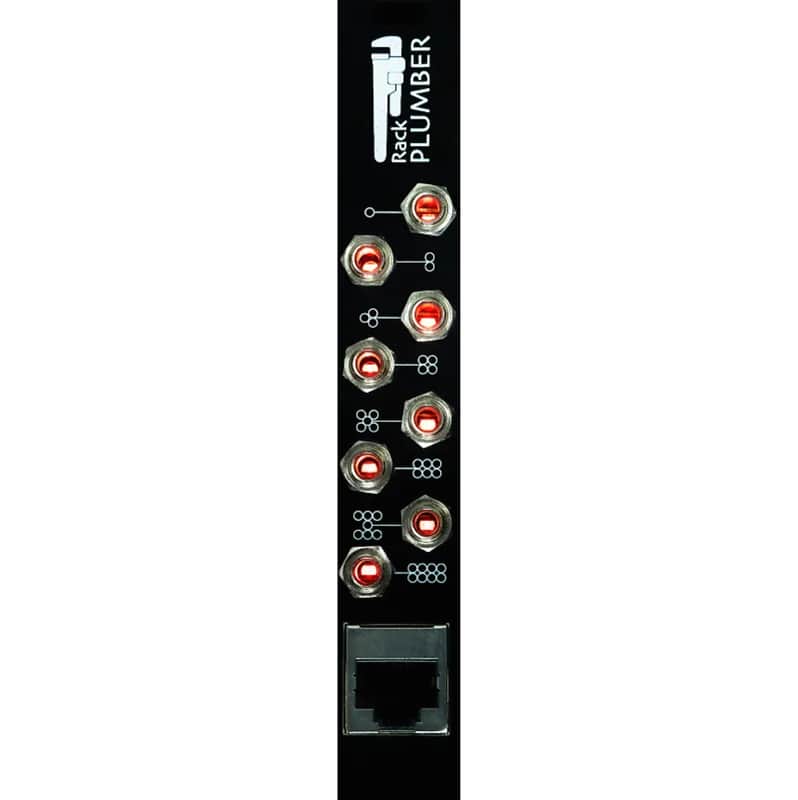 Plum  Audio RackPlumber 3U (Pair) 2022 Black image 1